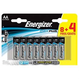 Batteri Energizer Max Plus  AA 12st/fp