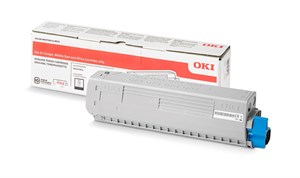 OKI Black Toner Cartridge ca 10.000 sidor