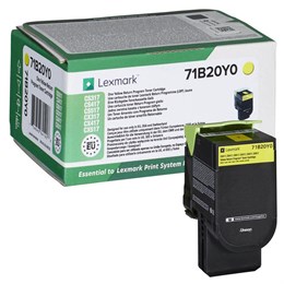 LEXMARK Yellow Toner Cartridge ca 2.300 sidor