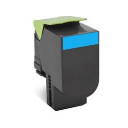 LEXMARK Cyan Toner Cartridge ca 3.000 sidor