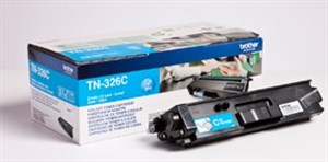 Brother TN326C Cyan Toner  ca 3500 sidor