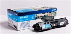 Brother TN329C Cyan Toner  ca 6000 sidor