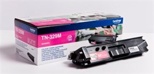 Brother TN329M Magenta Toner  ca 6000 sidor