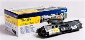 Brother TN329Y Yellow Toner  ca 6000 sidor