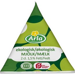 Kaffemjölk Ekologisk 1,5% 20ml x 100 st