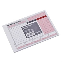 Bokningsorder A5L 50 blad