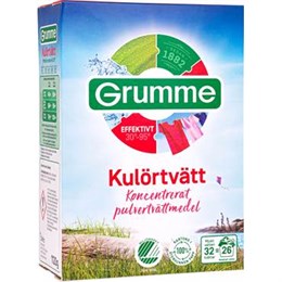 Tvättmedel kulör Grumme 1120 Gram