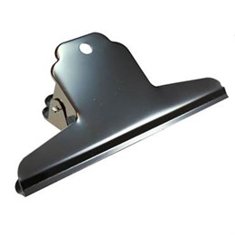 Pappersklämma förkromad 120 mm