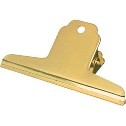 Pappersklämma guld 120 mm