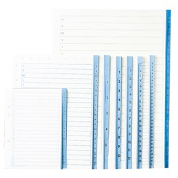 Pärmregister papper A4 1-31