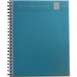 Block med ficka A4 90 blad olinjerat