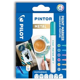 Märkpenna Pintor metall 6/fp
