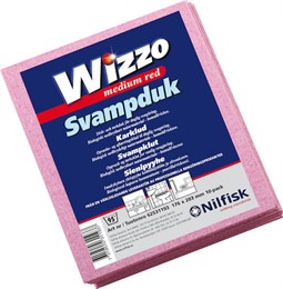 Diskduk Wizzo medium röd 10/fp