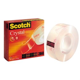 Kristallklar Tejp Scotch 33m x 19mm