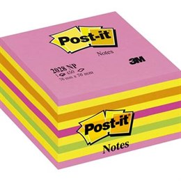 Post-it Kub 76x76mm Rosa