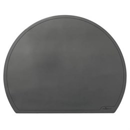 Skrivbordunderlägg Durable Oval Svart
