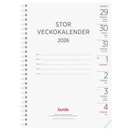 Stor Veckokalender refill