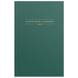 Kontorskalender Grön