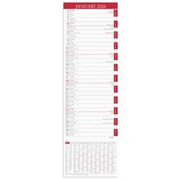 Bordskalender stor flik