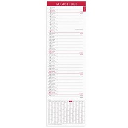 Bordskalender Stor med årsöversikt