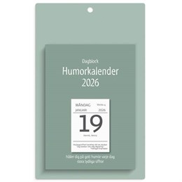 Väggkalender Dagblock Humor