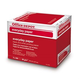 Papper Everyday Xpressbox 80g A4 2500/fp Ohålat