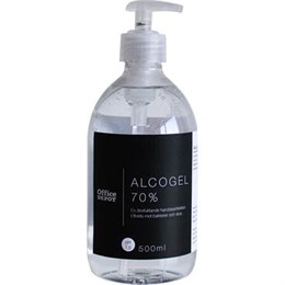 Alcogel 70% pump 500 ml Office Depot