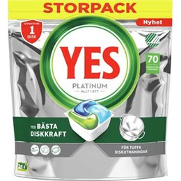 Maskindisk Yes Platinum 70 st/fp