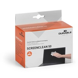 Skärmrengöring våtdukar 50 st/fp