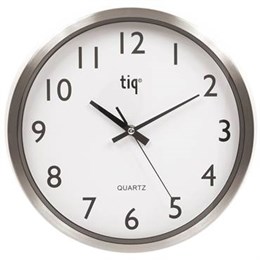 Väggklocka Tiq 30cm Aluminium