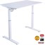 Skrivbord Elite höj- & sänkbar 120 x 60 vit