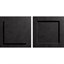 Ljudabsorbent Modern 2-pack svart