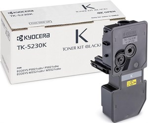 TK-5230K Kyocera Black Toner Cartridge, ca 2.600 sidor