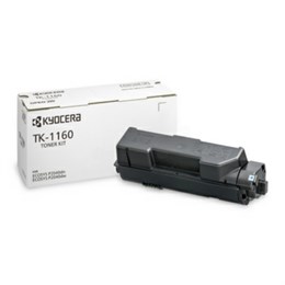 Kyocera Black Toner Cartridge, TK-1160, ca 7.200 sidor