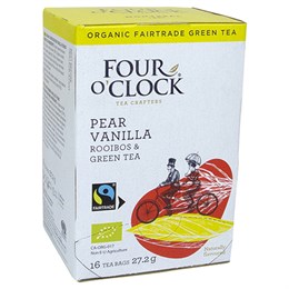 Four O'Clock Vanilla Pear Green tea & Rooibos