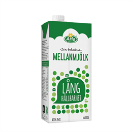 H-mjölk lång hållbarhet 1.5% 1 liter