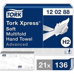 Tork Xpress Advance Multifold Handduk M-Fold H2, 2856/fp