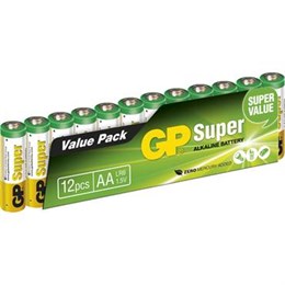 Batteri GP Super AA/LR6 12st/fp