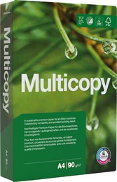 Papper Multicopy A4 90g 500/fp Ohålat