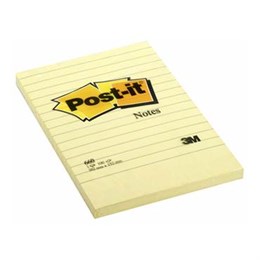 Post-it 660 102x152mm linjerad