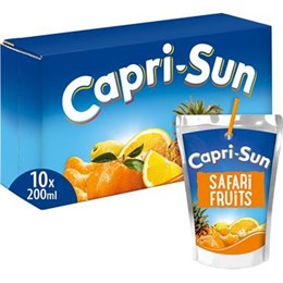 Capri Sun Safari Fruit 20cl 10st/fp