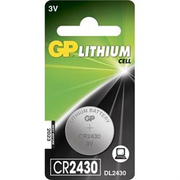 Batteri GP Lithium CR 2430