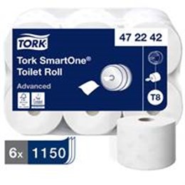 Toalettpapper Tork T8 SmartOne 6 st/fp