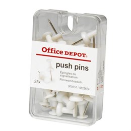 Kartnålar Push-pin vt 25/fp