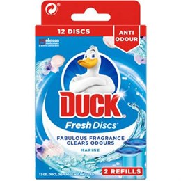 Toalettrengöring Duck Fresh Discs Marine Refill 2 x 36 ml