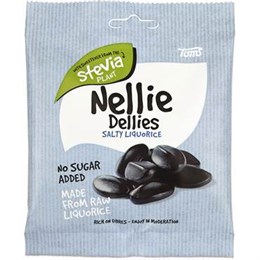 Saltlakrits Nellie dellies utan socker 90 g