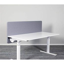 Götessons bordsskärm akustik 1200 x 650 mm Grå