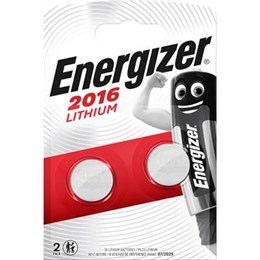 Batteri Energizer Lithium CR2016 2-pack