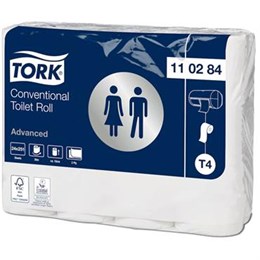 Tork Advanced toalettpapper 2-lager vit T4
