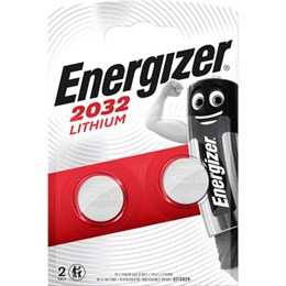 Batteri Energizer Lithium CR2032 2-pack